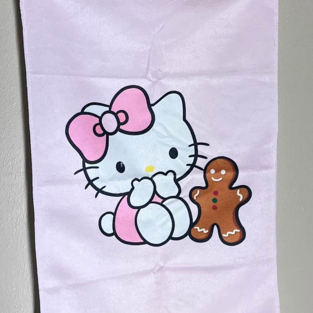 Hello Kitty Light Pink Hand Towel #261
